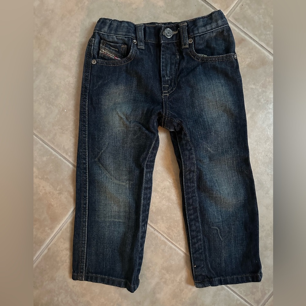 24m Diesel Denim Designer Jeans “for the Brave” NWOT